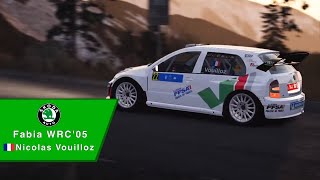 【AssettoCorsa】Škoda Fabia WRC05  Nicolas Vouilloz┃Livery DOWNLOAD Link [upl. by Ertemed]