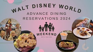 Walt Disney World  Dining Reservations ADRs Planning and Booking Tips  Family Disney Plans [upl. by Ameer414]