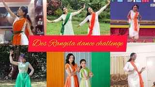 Des Rangila best covers  Laasya patriotic dance challenge  Laasya [upl. by Adon259]