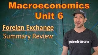 Macroeconomics Unit 6 COMPLETE Summary  Foreign Exchange and Trade [upl. by Weidar]