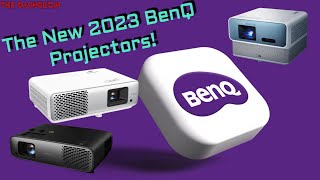 New BenQ Projectors CES 2023  HT4550i  HT2060 GP500 [upl. by Simpkins]