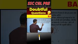 Doubtful questions 8  CGL pre 2024 [upl. by Radie]