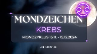 ♋️KREBS🌕MONDZEICHEN🌕Enthüllung deiner wahren Größe151115122024 [upl. by Frasier712]