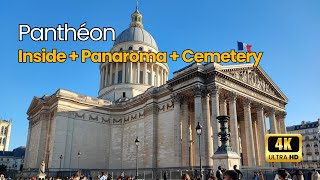 INSIDE The Pantheon Monument in Paris 4K  Iconic Paris landmark [upl. by Dena]