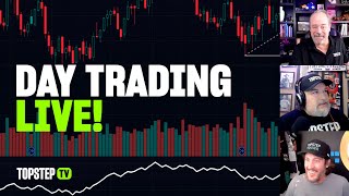 TopstepTV Live Futures Day Trading Alive With The Glory of Love  Trading 052224 [upl. by Anol]