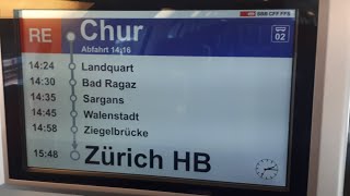 SBB Ansage Thalwil auf Englisch [upl. by Aletta148]