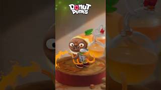 Part 2 OrangePops Annoying Adventures 🍊 donutpunks mobilegame annoyingorange memes zombie [upl. by Monney]