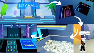 ALL NEW CITY HALL SECRETS REVEALED IN SKYTOPIA ROBLOX UPDATE 1 [upl. by Lait]