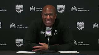 Mike Brown PostGame Interview  New York Knicks vs Sacramento Kings [upl. by Aliel548]