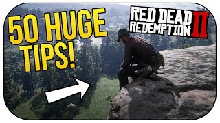 50 HUGE Helpful Tips for Red Dead Redemption 2 [upl. by Odradlig]