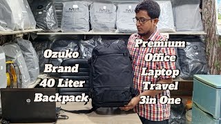 Ozuko Premium Quality Multi Use Shoes Chamber amp Rain Caver System Bag [upl. by Ainuj128]