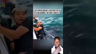 un requinbaleine saccroche au cul dun homme de quoi sagit il  creative tiktok video shorts [upl. by Aryamoy]