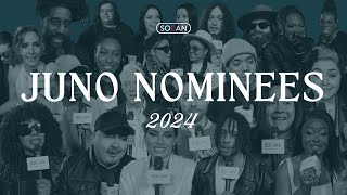 SOCAN Juno Nominees 2024 [upl. by Taffy]