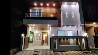 V90  inside tour of 4 bhk premium villa  house for sale  2550 house plan north facing [upl. by Monjan354]