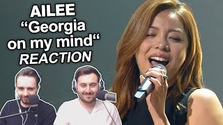 Singers ReactionReview to quotAilee  Georgia on my mindquot [upl. by Launcelot801]