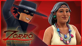 Zorro protects the Chumash tribe  Full Episodes  ZORRO the Masked Hero [upl. by Fons]