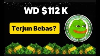 BAD NEWS ‼️ Ada Penarikan Senilai 112K Akankah PEPE Terjun Bebas Lagi [upl. by Constance550]