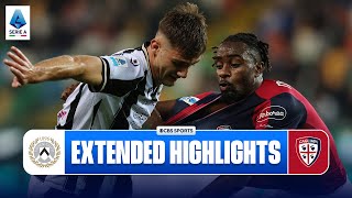 Udinese vs Cagliari Extended Highlights  Serie A  CBS Sports Golazo [upl. by Nagoh]