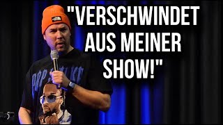 Rauswurf bei Comedyshow I Talahon stören Show [upl. by Yngad579]