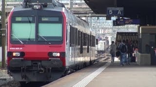 SBB RBDe 44  RBDe 560 Domino Zugtrainfarttrain [upl. by Jegar]