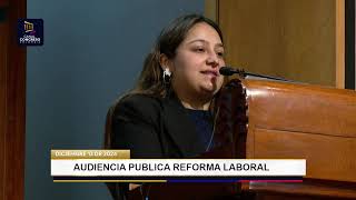 AUDIENCIA PÚBLICA REFORMA LABORAL  DICIEMBRE 13 DE 2024 [upl. by Alvarez116]