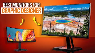 Top 10 4K Monitors for Graphic Designers in 2024  A Creatives Dream List 🖥️ [upl. by Cantu]