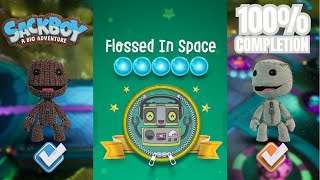 Sackboy Flossed In Space  Twoplayer Gameplay  All Orbs Collected [upl. by Ydnyc]