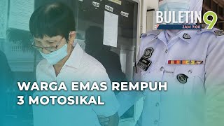 Bekas Kerani Polis Didakwa Pandu Berbahaya Rempuh Motosikal [upl. by Nonrev]