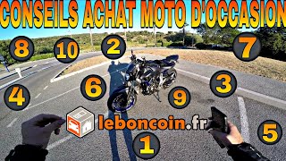 MES 10 CONSEILS POUR ACHETER UNE MOTO DOCCASION ✔️ [upl. by Ttenaej]