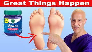 Rub VICKS VapoRub on Your FEET and Feel What Happens  Dr Mandell [upl. by Jenesia]