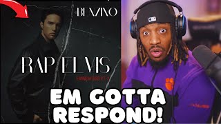 HE SAID EM HAS 48 HOURS TO RESPOND  Benzino  quotRap Elvisquot Eminem Diss REACTION [upl. by Sainana]