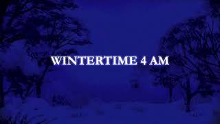 Dan Haberman  WINTERTIME 4 AM Lyric Video [upl. by Tirrell]