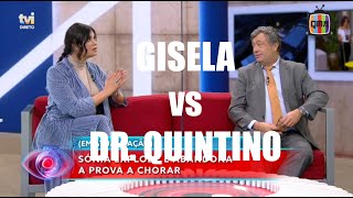 GISELA perdese por não concordar com análise de DR QUINTINO [upl. by Kenrick]