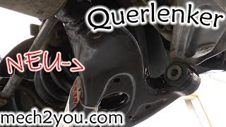 🛠️ Querlenker wechseln  Querlenker defekt  Skoda Fabia  DIY Auto  mech2you [upl. by Asalocin669]