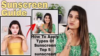 5 Sunscreen Under 500 Rs  Super Style Tips [upl. by Akoyin533]