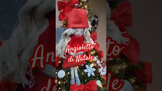 DIY Angioletto di Natale ❤️ Christmas Angel Decorazione faidate diydecoration christmas angel [upl. by Edana]