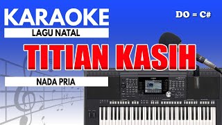 Karaoke  Titian Kasih  Victor Hutabarat  Nada Pria [upl. by Lasser]