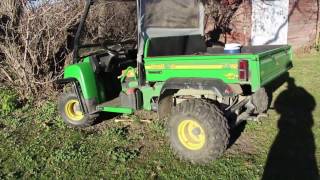 Cold Start John Deere Gator Diesel 2006 HPX 4X4 [upl. by Robena530]