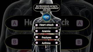 Atherosclerosis can lead to which of the following conditions cee medicalstudent entrance [upl. by Hersh]