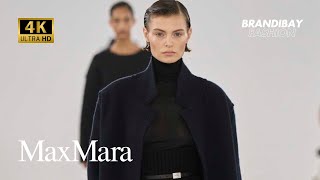 Défilé MAX MARA AutomneHiver 20242025  Milan Fashion week [upl. by Wattenberg]