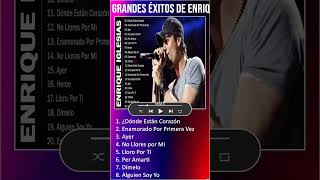 Grandes éxitos de Enrique Iglesias ❤️Top 20 Canciones de Enrique Iglesias： Enrique Iglesia shorts [upl. by Gambell]