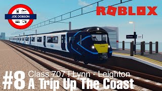 Roblox  Stepford County Railway V19  LlynbytheSea  Leighton West  Class 707 [upl. by Sirromad462]