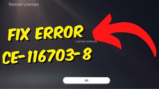 How To Fix PS5 Error CE1167038  Database Is Corrupted [upl. by Yramliw535]