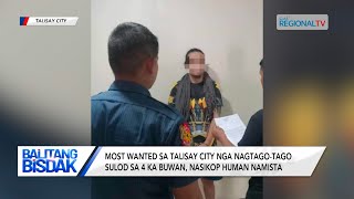 Balitang Bisdak Most wanted person sa Talisay City nasikop human namiyesta [upl. by Kaleb]