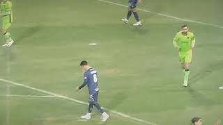 Gol de Ángel Zapata de Bravos del F C Juárez para poner el marcador Bravos 2 Locomotive 0 [upl. by Shanney]