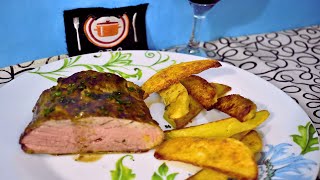 🥩Como Hacer COLITA de Cuadril a la MOSTAZA al Horno 🍷  Cocina de Restaurante en Casa [upl. by Whorton961]