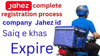 How to start work with JahezJahez registration 🇸🇦New Rider Food Delivery Application 2023 jahez [upl. by Alded]