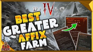 Diablo 4 Best Way To Get Greater Affix Gear  How To Farm The Best Gear In The Game Fast [upl. by Brnaba]