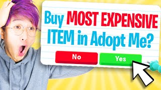 LANKYBOX BUYING EVERYTHING My Friend Touches Challenge In The HALLOWEEN Adopt Me Update EXPENSIVE [upl. by Bunker]