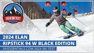 2024 Elan Ripstick 94 W Black Edition  SkiEssentialscom Ski Test [upl. by Marigolde]